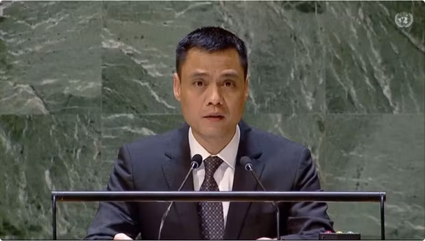 Ambassador Dang Hoang Giang, Permanent Representative of Vietnam to the UN. (Photo: VNA)