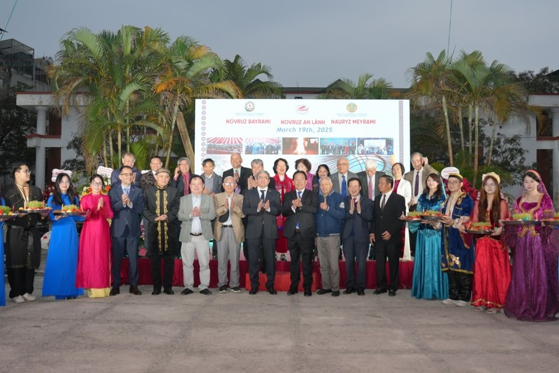 The Kazakhstan Embassy in Viet Nam organises a celebration for Nauryz, the traditional New Year festival. (Photo provided by the Kazakhstan Embassy in Viet Nam)