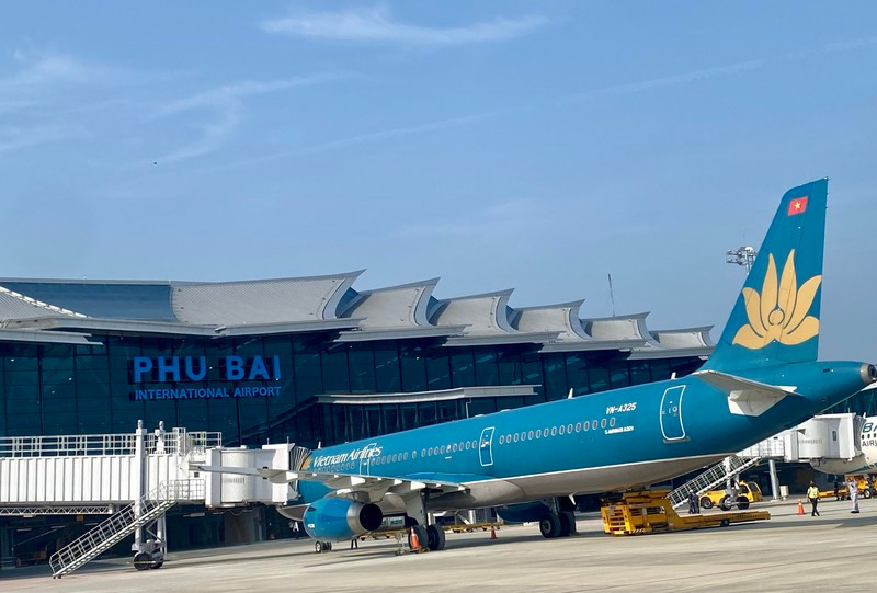 Phu Bai Airport's new T2 terminal.