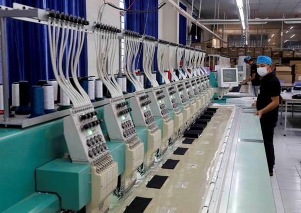 Production at a factory of An Phat Garment JSC. (Photo: VNA)