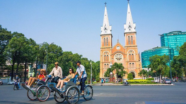 Ho Chi Minh City serves around 960,000 visitors in our-day National Day break. (Photo: Ministry of Culture, Sports and Tourism)