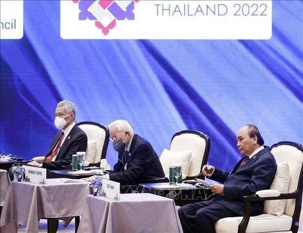 President Nguyen Xuan Phuc at the event (Photo: VNA)