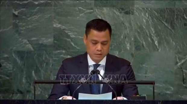 Ambassador Dang Hoang Giang, Permanent Representative of Vietnam to the United Nations (Photo: VNA) 