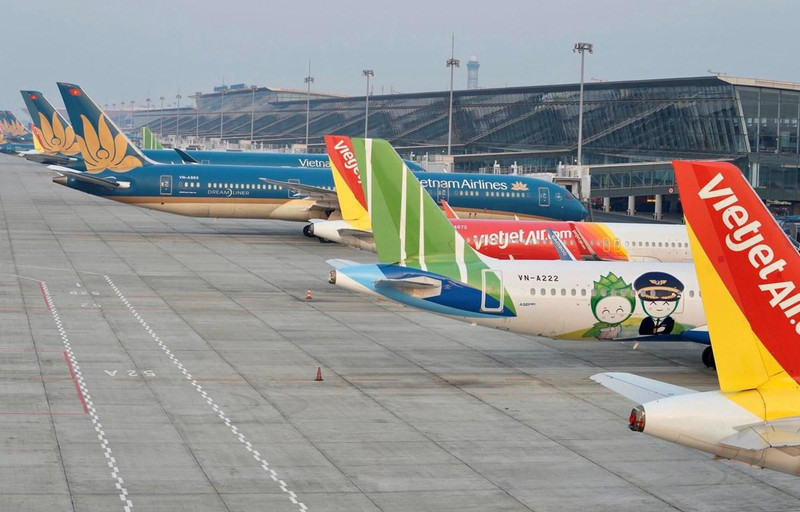 Domestic airlines have raised their capacity to meet the travel demand for the upcoming Lunar New Year. (Photo: VNA)