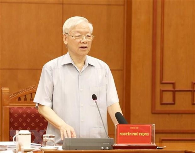 General Secretary Nguyen Phu Trong. (Photo: VNA)