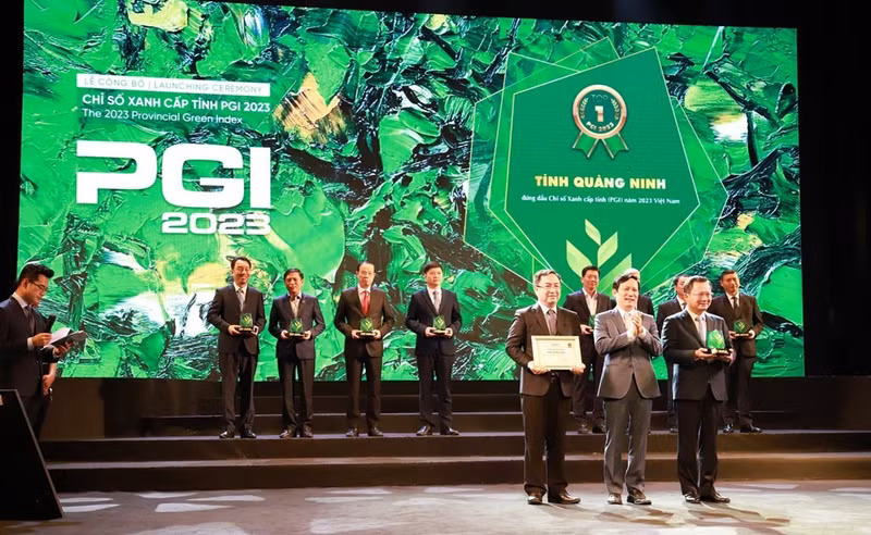 Quang Ninh has topped the 2023 Provincial Competitiveness Index for a seventh time in a row. (Photo: VNA)