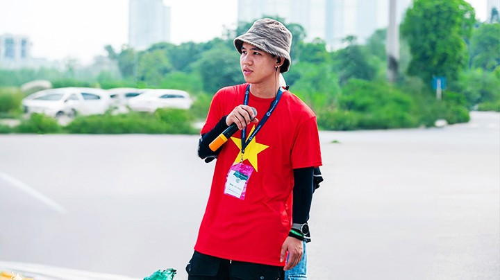 Quan has been leader of the Hanoi Green Community in the past four years.