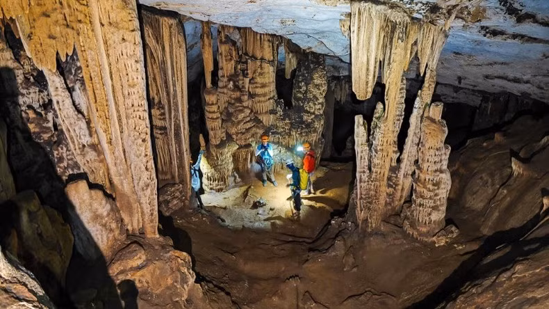 Lang Son Geopark has an exotic cave system.
