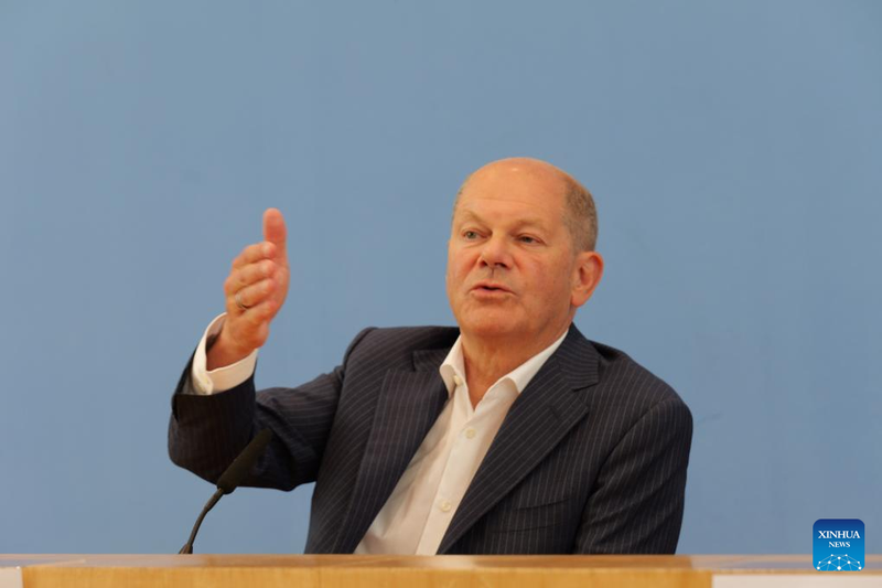 German Chancellor Olaf Scholz. (Photo: Xinhua)