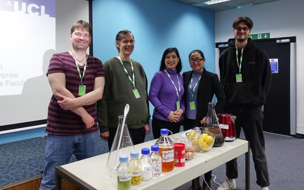 Prof. Nguyen Thi Kim Thanh (C) and her colleagues (Photo: VNA)