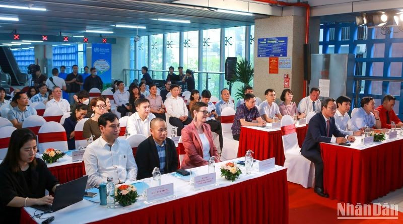 Delegates at the event on road safety.