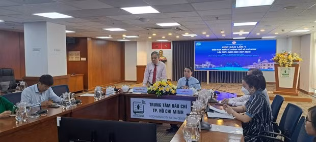 At the press conference. (Photo: kinhtedothi.vn)