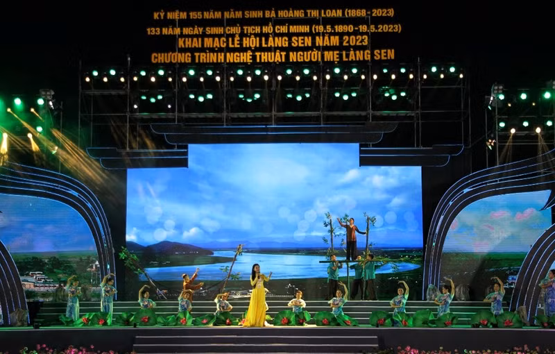 A performance at the event.