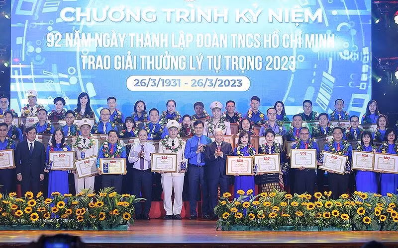 The Ly Tu Trong Award ceremony.