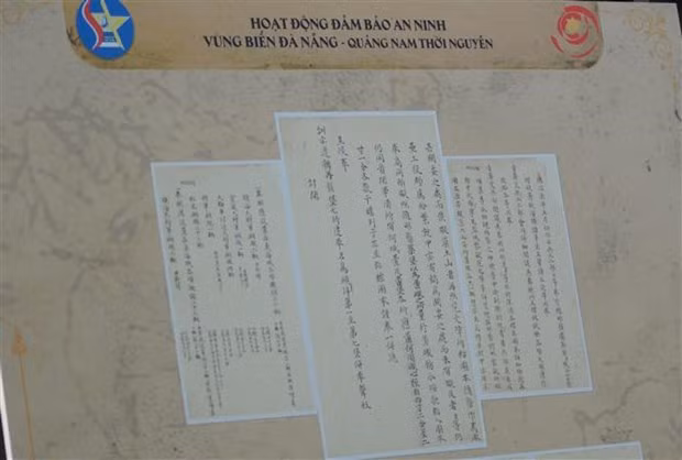 The exhibits feature Da Nang’s role under the Nguyen Dynasty (1802-1945). (Photo: VNA)