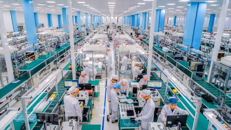 Vietnam records an economic growth rate of 7.4% in Q3 and 6.82% during the first nine months of 2024. (Photo: VNA) 