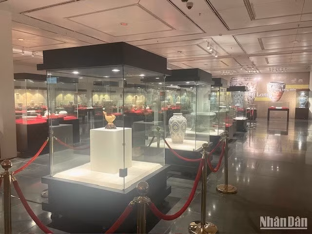 Antiques on display at the event.