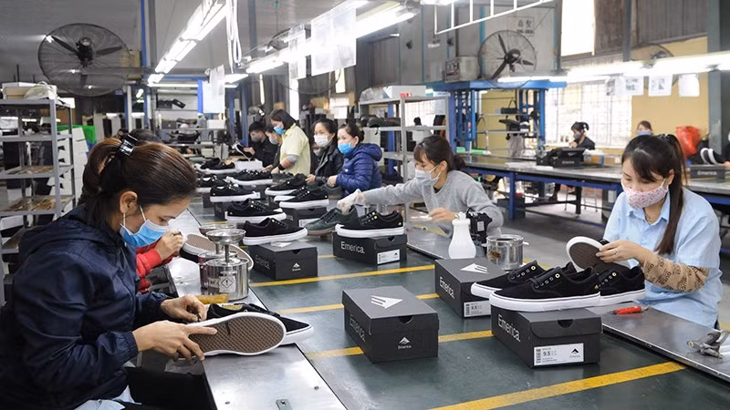 Footwear export is a bright spot of the Vietnamese economy.