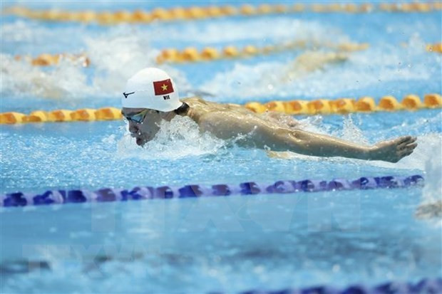 Swimmer Tran Hung Nguyen (Photo: VNA)