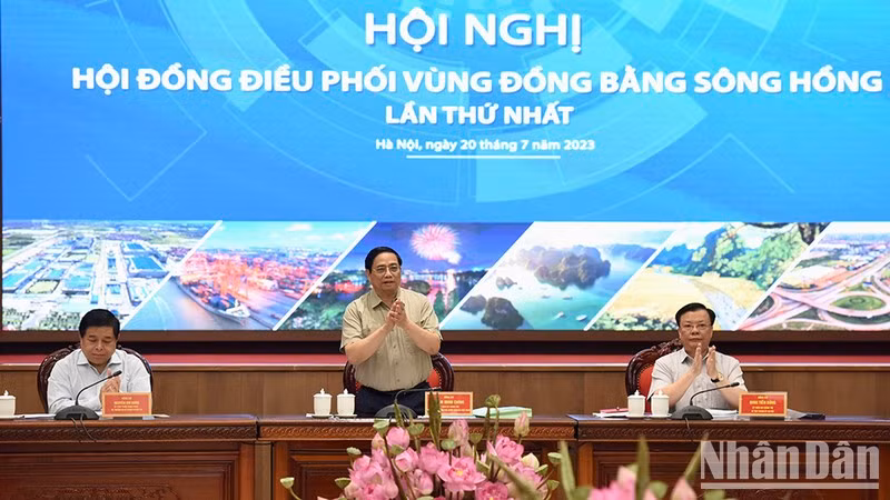 Prime Minister Pham Minh Chinh at the event. (Photo: Tran Hai)