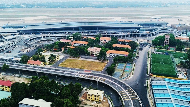 The construction of Tan Son Nhat Airport’s Terminal T3 is nearing completion.