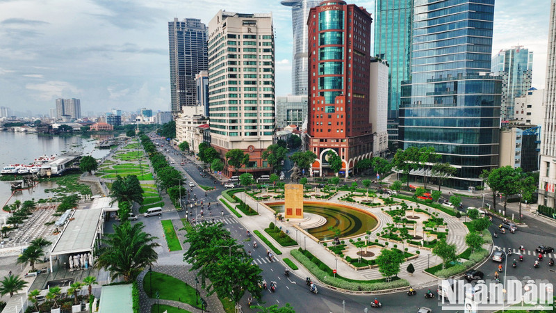 Ho Chi Minh City today. (Photo: Thanh Dat)