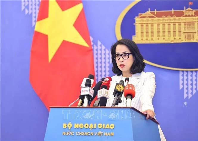 Spokesperson for the Ministry of Foreign Affairs Pham Thu Hang. (Photo: VNA)