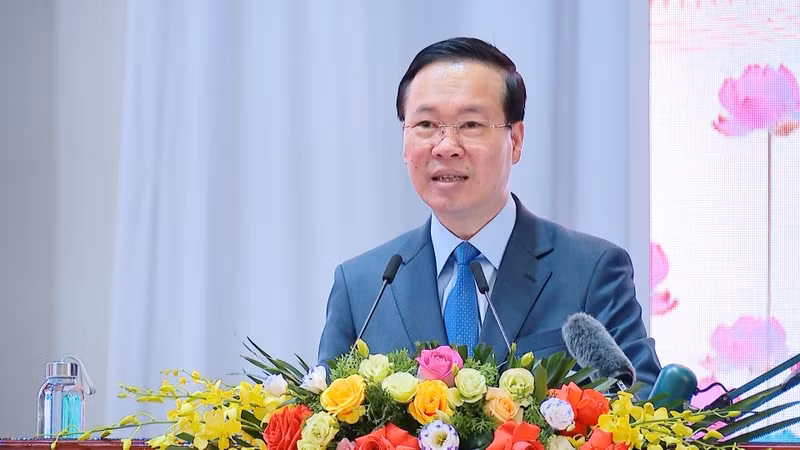 President Vo Van Thuong.