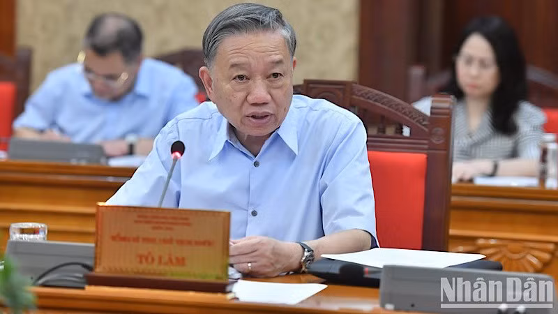 General Secretary and President To Lam. (Photo: NDO)