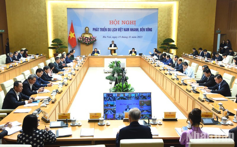 Overview of the conference. (Photo: NDO/Tran Hai)