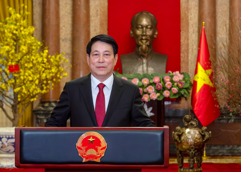 Vietnamese President Luong Cuong.