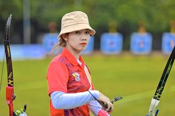 Archer Nguyen Thi Thanh Nhi (Photo: SGGP)