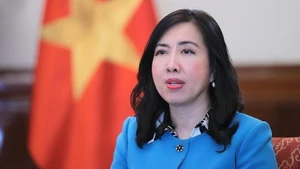 Deputy Minister of Foreign Affairs Le Thi Thu Hang (Photo: VNA) 