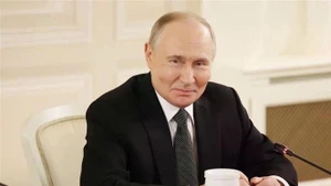 Russian President Vladimir Putin at the meeting. (Photo: VNA) 