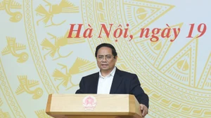 PM Pham Minh Chinh speaks at the meeting (Photo: NDO)