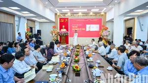 An overview of the launch ceremony. (Photo: THANH DAT)