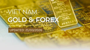 Infographic: Domestic and world gold prices continue to plunge on March 21