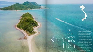 A rustic, peaceful, and culturally rich Khanh Hoa Province is featured in the e-brochure “Rural Tourism” by the Tourism Information Centre under the Viet Nam National Authority of Tourism. (Screenshot)