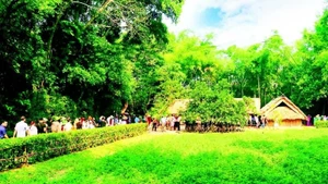 The Kim Lien National Special Historical Site (Nghe An Province) has become a sacred meeting place for people from all over the country.