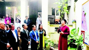 The storytelling heritage space at Kim Ngan Communal House is newly introduced to the public.