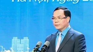 Nguyen Dinh Khang, member of the Party Central Committee and Vice President of the Viet Nam Fatherland Front Central Committee (Photo: VNA)