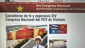 Prensa Latina's special section on the 14th National Congress of the Communist Party of Viet Nam (Photo: VNA)
