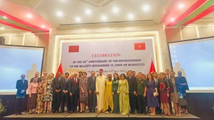 The delegates attending the celebration. (Photo: HONG HANH)