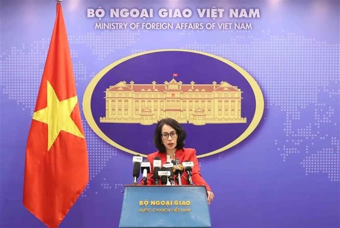 Ministry of Foreign Affairs' spokesperson Pham Thu Hang. (Photo: VNA)