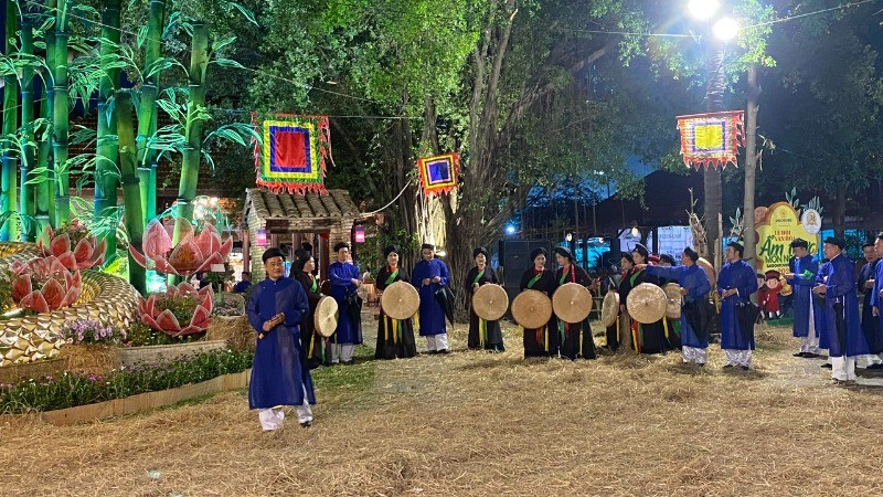 Quan Ho singers at Food Festival Saigontourist Group 2025