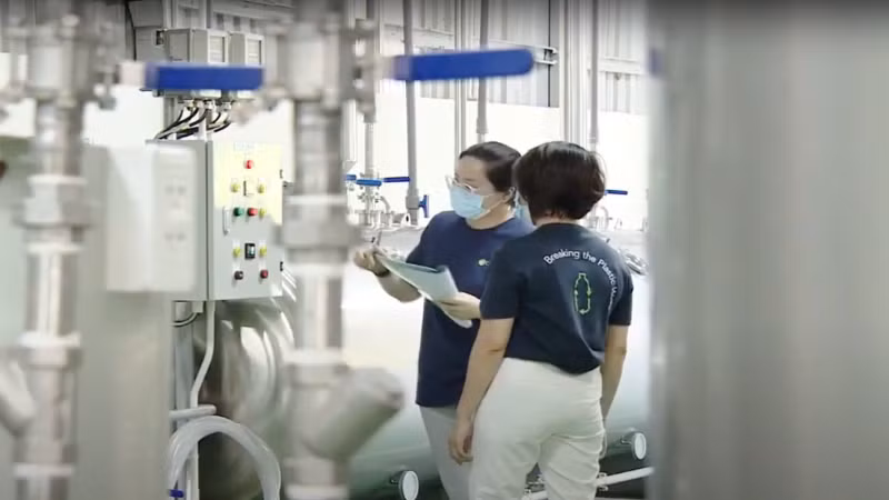 BUYO’s bioplastic production plant.