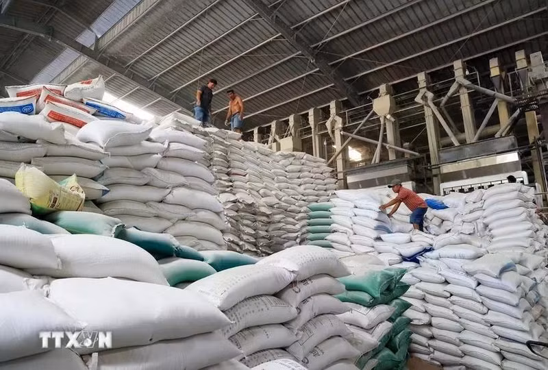 Rice is one of Vietnam's exports to Cuba. (Photo: VNA)
