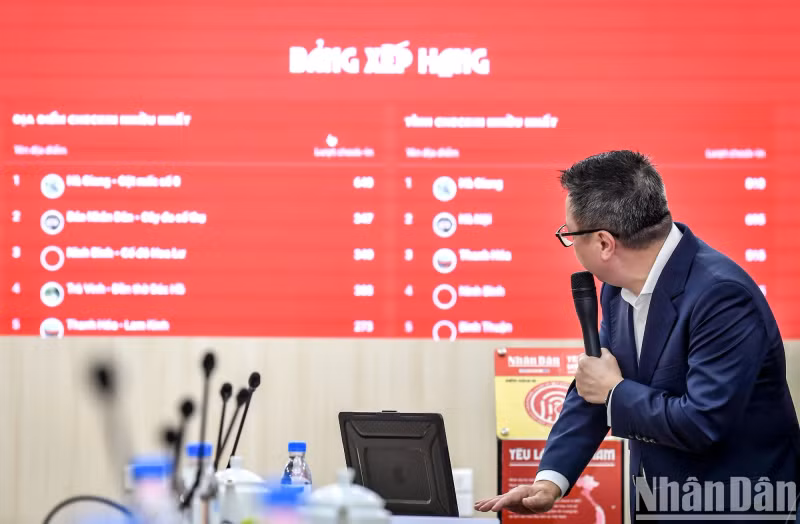 Editor-in-Chief Le Quoc Minh shared that “Love Vietnam So Much” will be able to record the frequency of check-ins at destinations throughout Vietnam.