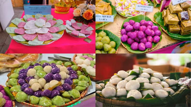 Many tasty and beautiful cakes caught the attention of vistors