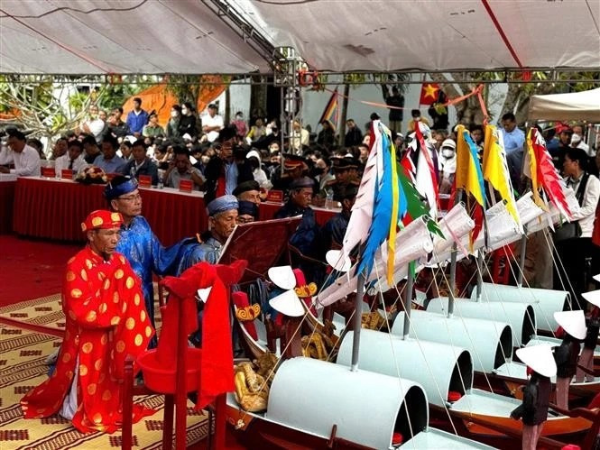 At the ceremony. (Photo: VNA)